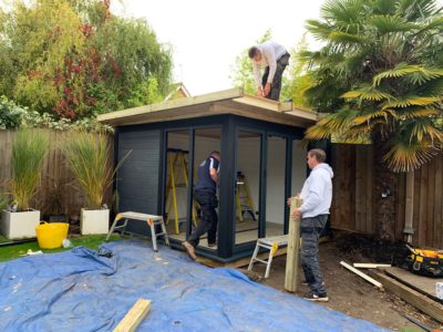 Garden Room In Oxford, Nearing Completion 